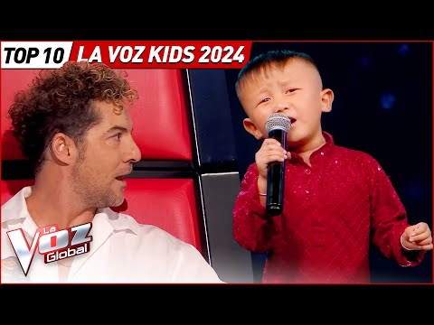Las Audiciones a Ciegas MÁS VISTAS de La Voz Kids 2024
