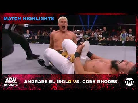 Andrade El Idolo And Cody Rhodes' First Meeting Ends In Chaos