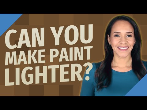 image-Can you get a paint color lightened?