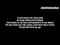 Falling In Reverse - Fuck The Rest | Lyrics on screen | HD