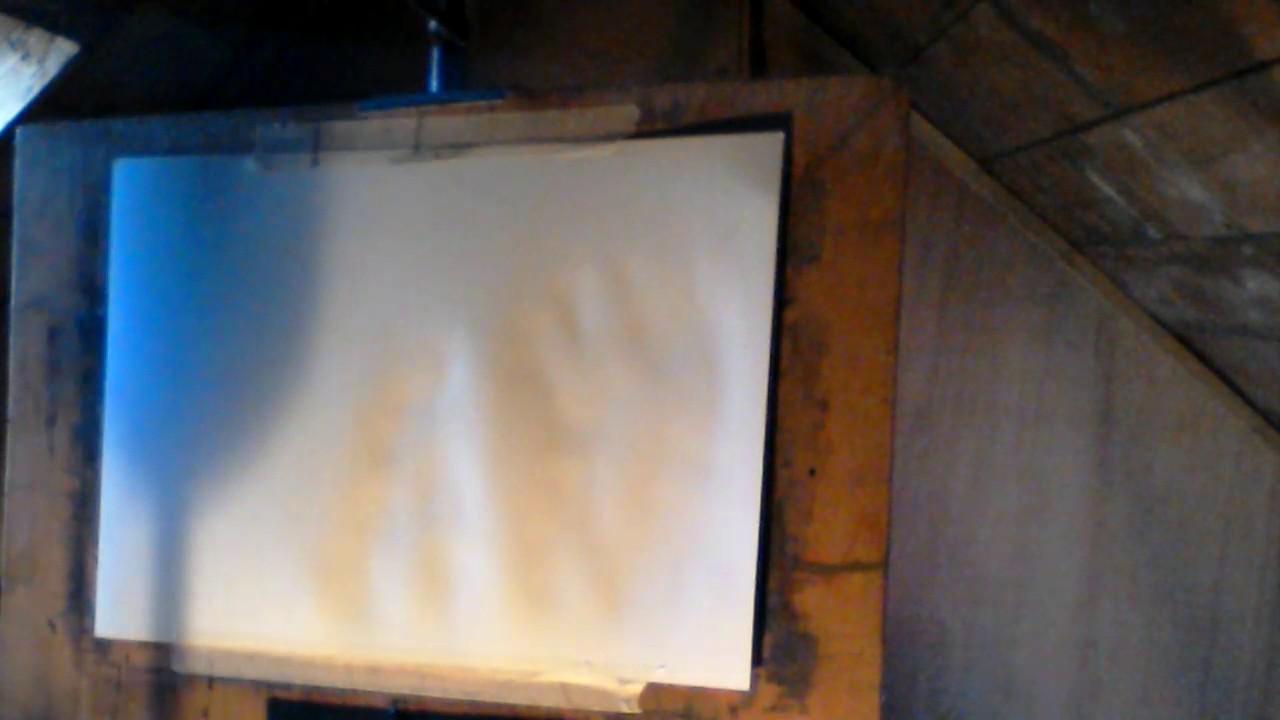 Watercolour tutorial rocks using a plastic card