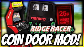 Arcade1Up Ridge Racer Coin Door Mod by Retro530 Review!