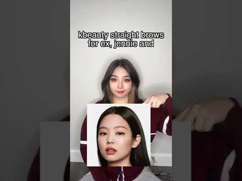 quais sobrancelhas estilo coreano combinam com seu formato de rosto parte 1 #shorts