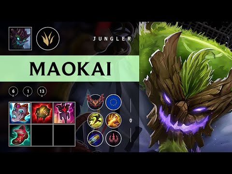 Maokai Jungle vs Wukong - EUW Grandmaster Patch 25.22