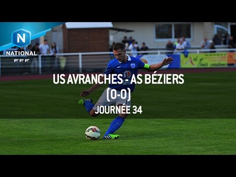 J34 : US Avranches MSM - AS Béziers (0-0), le résumé