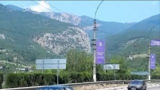preview picture of video 'Yalta-Hurzuf bus trip (Crimea) / Поездка на автобусе из Ялты в Гурзуф (Крым)'