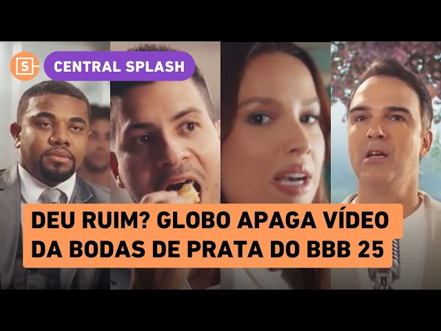 BBB 25: Globo deleta vídeo de especial de 25 anos do reality show