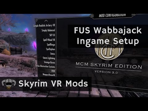 How to set up your character in the FUS Wabbajack list