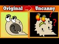 WHO WOULD WIN CHALLENGES EVER ALPHABET LORE NORMAL VS UNCANNY BANDS COMPARISON