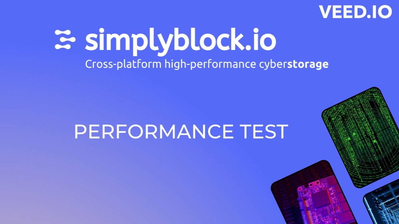 Simplyblock demo video