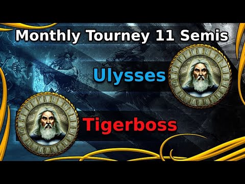 Age of Mythology: Ulysses vs Tigerboss - Monthly Tournament 11 - Semifinals