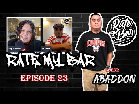 Abaddon sa Dongalo: "Chillan Nyo Lang, Gumawa nalang ng ibang kanta" - Rate My Bar Ep. 23