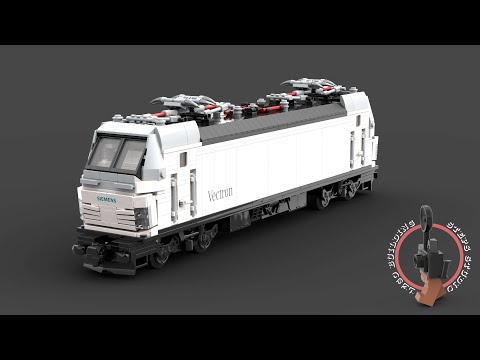 I build LEGO Siemens Vectron 193 | LEGO Locomotive MOC