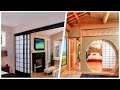 75 Beautiful Asian Light Wood Floor Bedroom Design Ideas 63