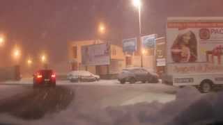 preview picture of video 'NEVICATA MANFREDONIA 30/12/2014 MVI 0095'