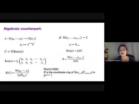 "Divisor class group of Hankel determinant rings" by Maral Mostafazadehfard (UFRJ)