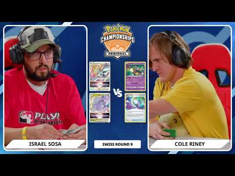 TCG Israel Sosa Vs Cole Riney - 2024 Pokémon Orlando Regional Championships Swiss R9