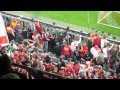 Gol de Robben 3-0 en 73' + Euforia grada que responde al speaker/Bayern Múnich 4-Barça 0