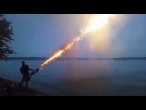 Firework Minigun "Original video"
