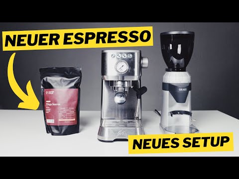 Neuen Espresso einstellen mit Solis und Graef Setup!