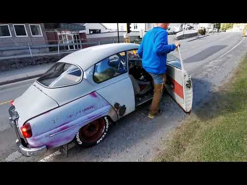 1961 Saab 96 Launch - Crazy Sound