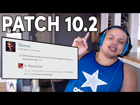 TYLER1 REACTS TO PATCH 10.2 NOTES