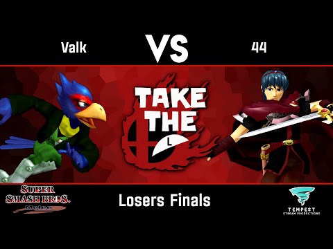 Valk (Falco) vs 44 (Marth) - Losers Finals - Take The L #37