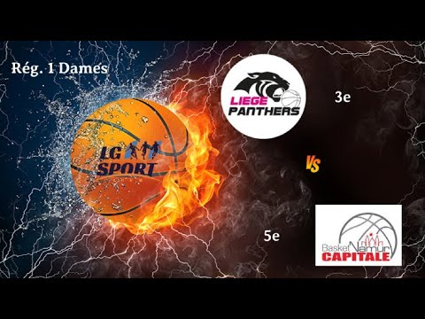 Rég. 1 Dames :  Liège Panthers B - Basket Namur Capitale B  26.10.2025