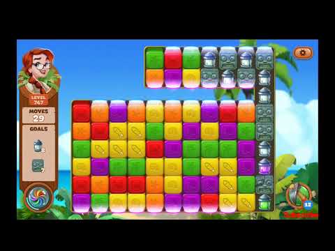 Lost Island Blast Adventure Level 747 NO BOOSTERS - A S GAMING