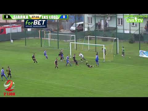 Siarka Tarnobrzeg - ŁKS Łódź 0-1 [SKRÓT MECZU]