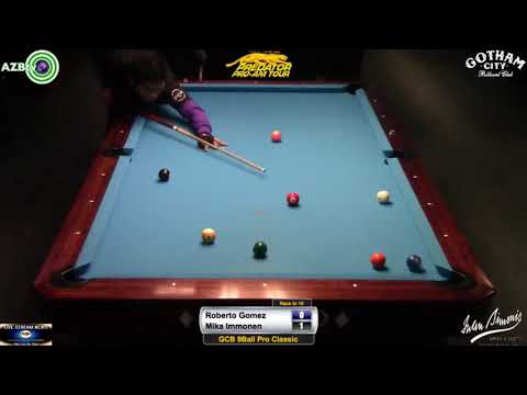 2015 Gotham City 9-Ball Pro Classic - Roberto Gomez vs Mika Immonen