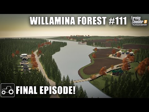 Final Harvest, selling Animals, Crops & Milk, Willamina Forest #111 Farming Simulator 19 Timelapse