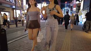 Night Walk in Tokyo, Relaxing Walking in Japan, Shinjuku Kabukicho 大久保公園・新宿歌舞伎町をお散歩！ラブホテル街周辺！