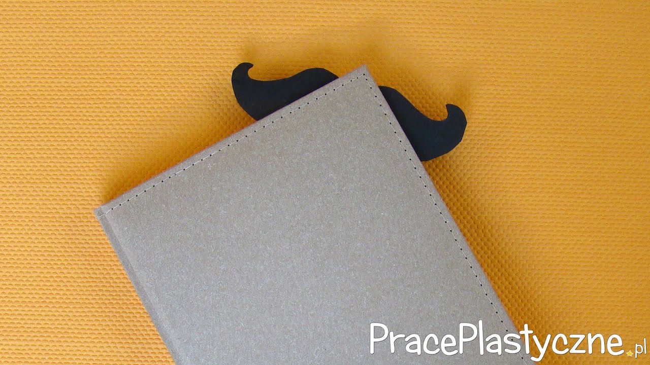 Zakładka do książki - wąsy