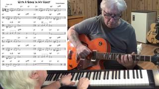 With A Song In My Heart - Jazz guitar & piano cover ( Richard Rodgers )