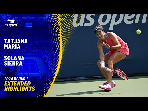 Tatjana Maria vs. Solana Sierra Extended Highlights | 2024 US Open Round 1
