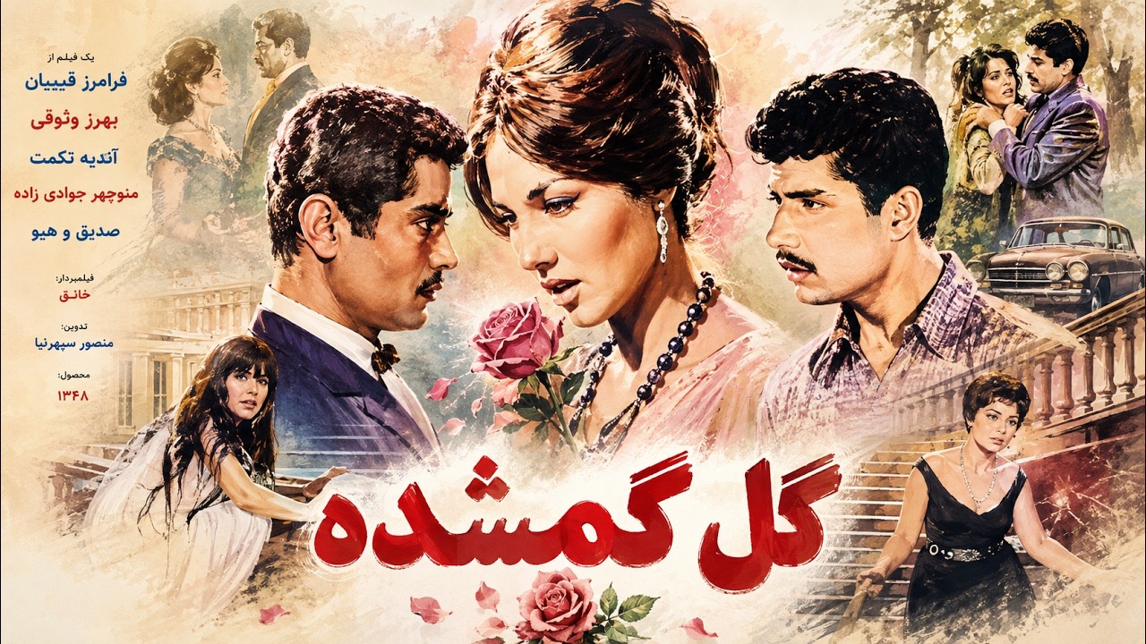 بهروز وثوقی در فیلم گل گمشده   نسخه بدون سانسور