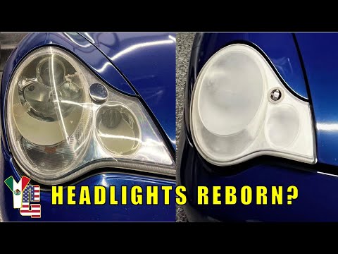 Restoring Yellowed 911 Headlights with PPF