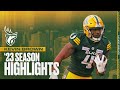 RB Kevin Brown 2023 CFL Highlights Edmonton Elks