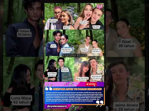 Deretan Artis yang Mantap Pacaran dengan Pasangan Berondong‼️Beda Usia Bukan Masalah‼️#shortsfeed