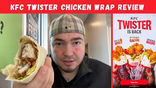 KFC Twister Chicken Wrap Review