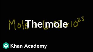 The mole and Avogadro's number | Atoms, compounds, and ions | Chemistry | Khan Academy