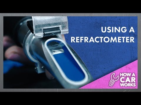 Using a Refractometer to test coolant