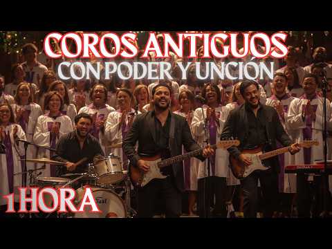 🎼1 HORA DE COROS ANTIGUOS CON PODER🎶 OLD HYMNS 1945 FOR JESÚS✝️ PARA ORAR Y CANTAR ALEGRES