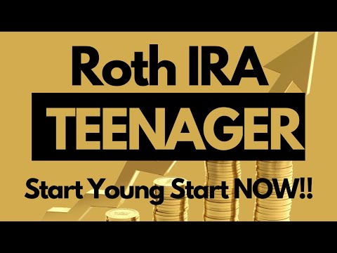 How to Invest as a Teen -- Why Every Teenager Should Have A Roth IRA (3X Money!)