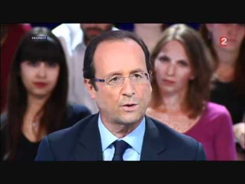 Francois Hollande - Primaire PS - (débat france 2)