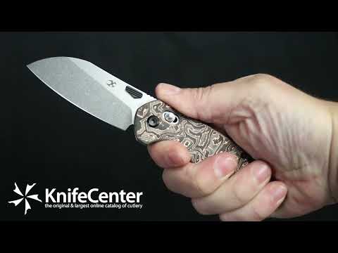 Kansept Knives Nick Swan Model 6 Crossbar Lock Folding Knife
