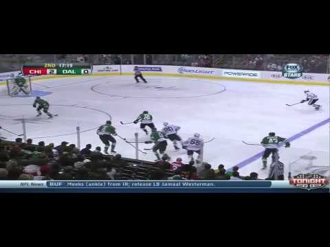 RS 13/14 : Chicago Blackhawks vs. Dallas Stars Highlights 12/10/13