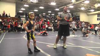 preview picture of video 'Max Macklem Wrestling Age 7'