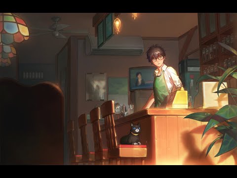 Persona 5  - cafe leblanc【Morgana's Bedtime Mix】SleepStudy Music